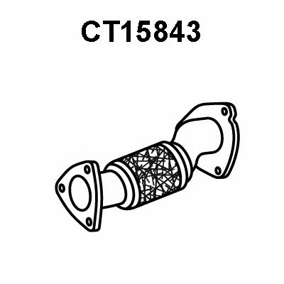 Veneporte CT15843 Exhaust pipe CT15843