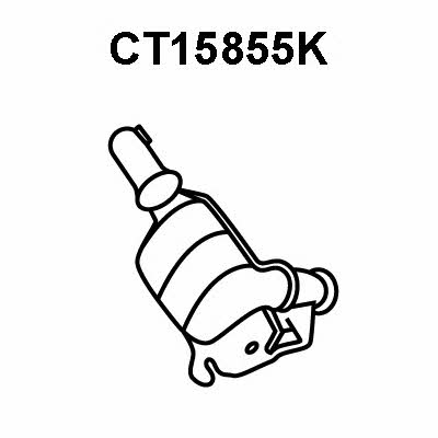 Veneporte CT15855K Catalytic Converter CT15855K