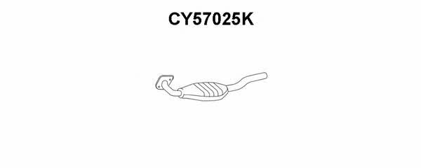 Veneporte CY57025K Catalytic Converter CY57025K