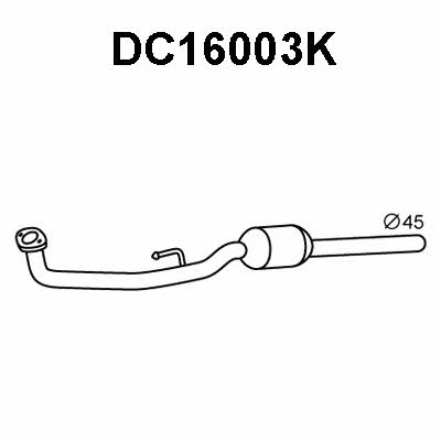 Veneporte DC16003K Catalytic Converter DC16003K