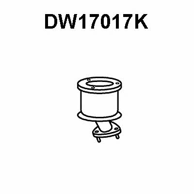 Veneporte DW17017K Catalytic Converter DW17017K