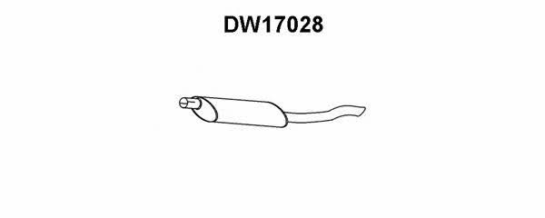 Veneporte DW17028 End Silencer DW17028