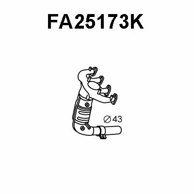 Veneporte FA25173K Catalytic Converter FA25173K