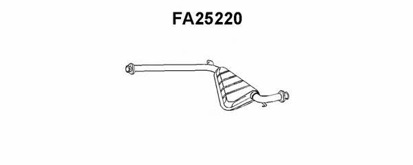 Veneporte FA25220 Central silencer FA25220