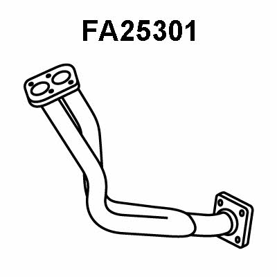 Veneporte FA25301 Exhaust pipe FA25301