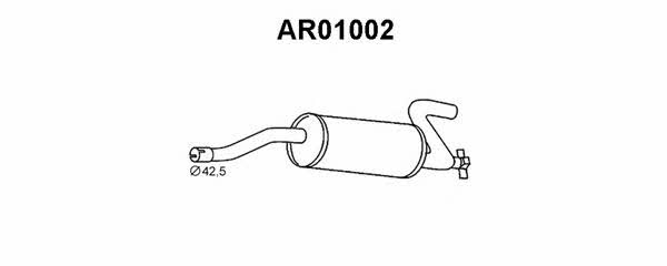 Veneporte AR01002 End Silencer AR01002