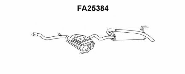 Veneporte FA25384 End Silencer FA25384