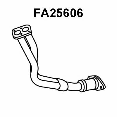 Veneporte FA25606 Exhaust pipe FA25606