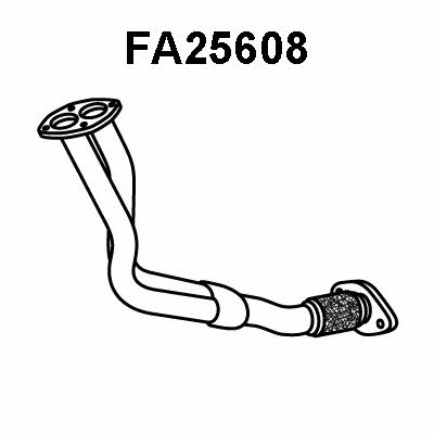 Veneporte FA25608 Exhaust pipe FA25608