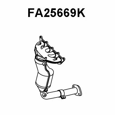 Veneporte FA25669K Catalytic Converter FA25669K