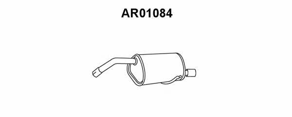 Veneporte AR01084 End Silencer AR01084