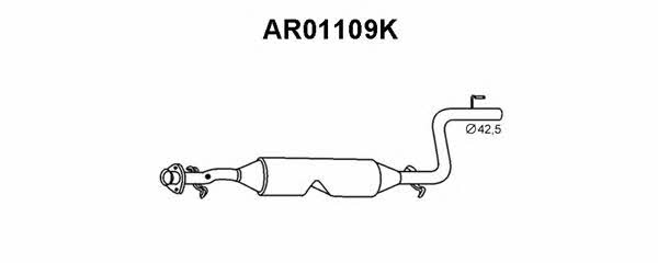 Veneporte AR01109K Catalytic Converter AR01109K