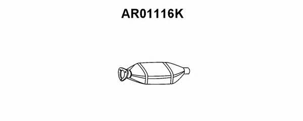 Veneporte AR01116K Catalytic Converter AR01116K