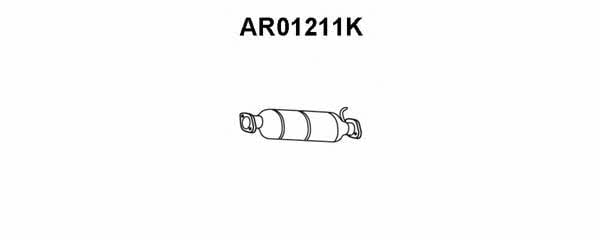 Veneporte AR01211K Catalytic Converter AR01211K
