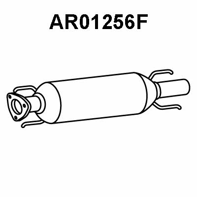 Veneporte AR01256F Diesel particulate filter DPF AR01256F