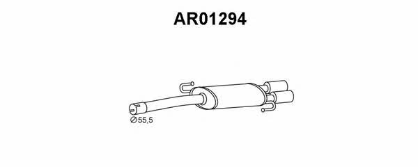 Veneporte AR01294 End Silencer AR01294