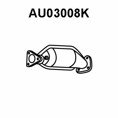 Veneporte AU03008K Catalytic Converter AU03008K