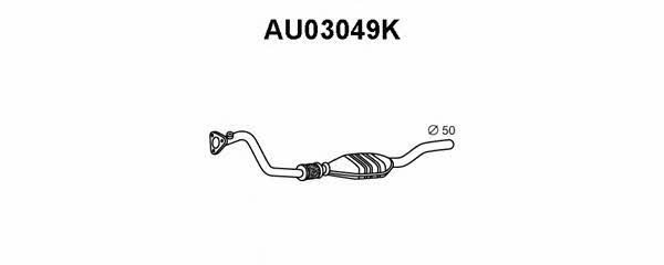 Veneporte AU03049K Catalytic Converter AU03049K