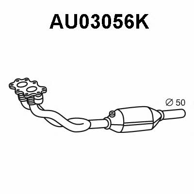 Veneporte AU03056K Catalytic Converter AU03056K