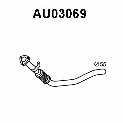 Veneporte AU03069 Exhaust pipe AU03069