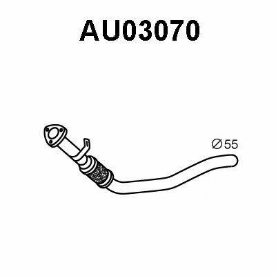 Veneporte AU03070 Exhaust pipe AU03070