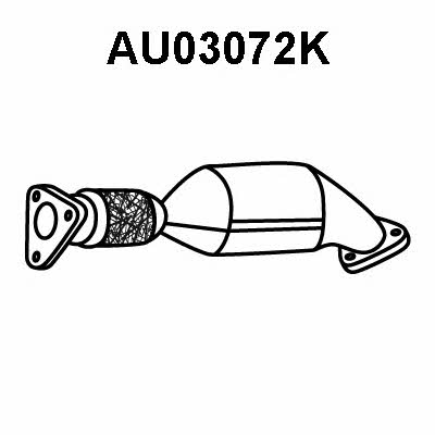 Veneporte AU03072K Catalytic Converter AU03072K