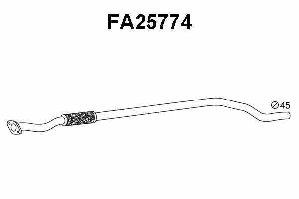 Veneporte FA25774 Exhaust pipe FA25774