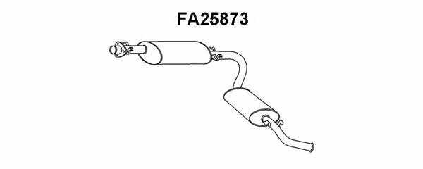 Veneporte FA25873 End Silencer FA25873