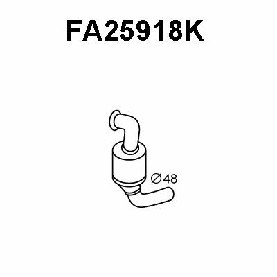 Veneporte FA25918K Catalytic Converter FA25918K