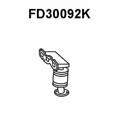 Veneporte FD30092K Catalytic Converter FD30092K