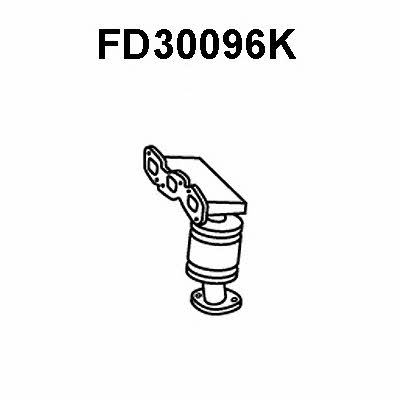 Veneporte FD30096K Catalytic Converter FD30096K