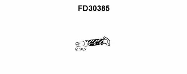 Veneporte FD30385 Exhaust pipe, repair FD30385