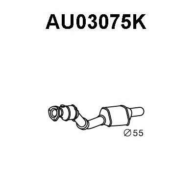 Veneporte AU03075K Catalytic Converter AU03075K