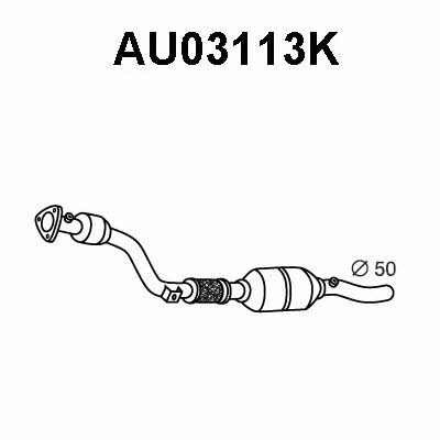 Veneporte AU03113K Catalytic Converter AU03113K