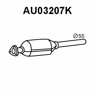 Veneporte AU03207K Catalytic Converter AU03207K