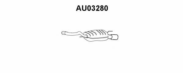 Veneporte AU03280 End Silencer AU03280