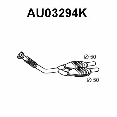 Veneporte AU03294K Catalytic Converter AU03294K