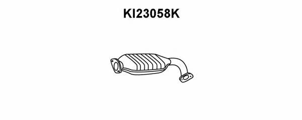 Veneporte KI23058K Catalytic Converter KI23058K