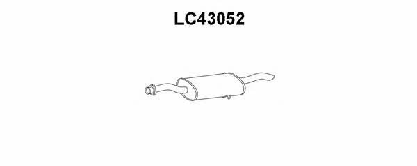 Veneporte LC43052 End Silencer LC43052