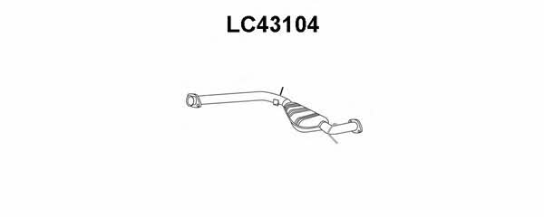 Veneporte LC43104 Central silencer LC43104