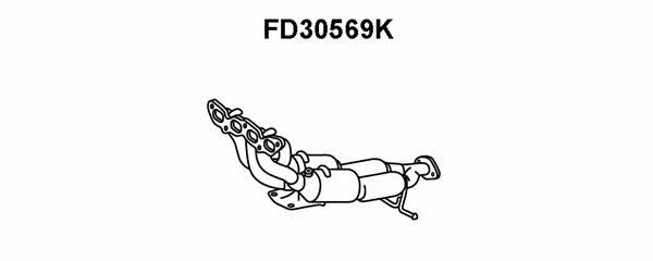 Veneporte FD30569K Catalytic Converter FD30569K