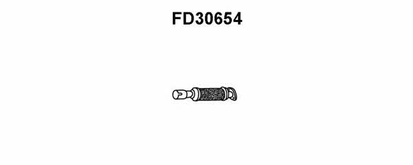 Veneporte FD30654 Exhaust pipe, repair FD30654
