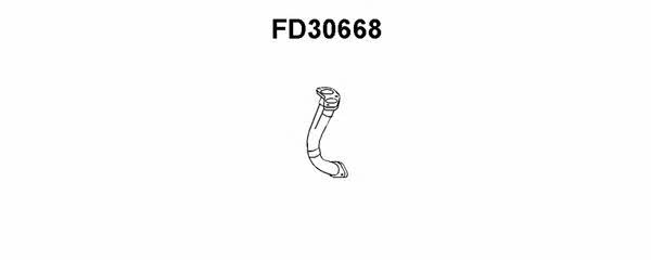Veneporte FD30668 Exhaust pipe FD30668