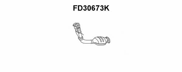 Veneporte FD30673K Catalytic Converter FD30673K