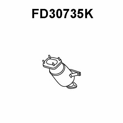 Veneporte FD30735K Catalytic Converter FD30735K