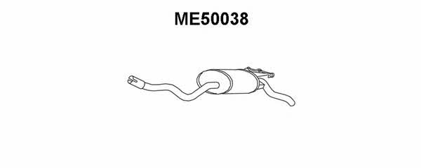 Veneporte ME50038 End Silencer ME50038