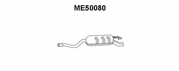 Veneporte ME50080 End Silencer ME50080