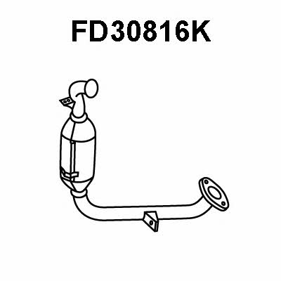 Veneporte FD30816K Catalytic Converter FD30816K