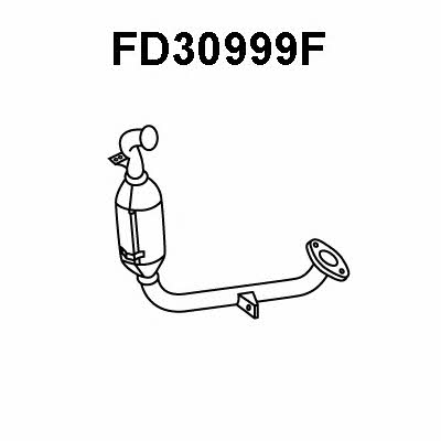 Veneporte FD30999F Diesel particulate filter DPF FD30999F