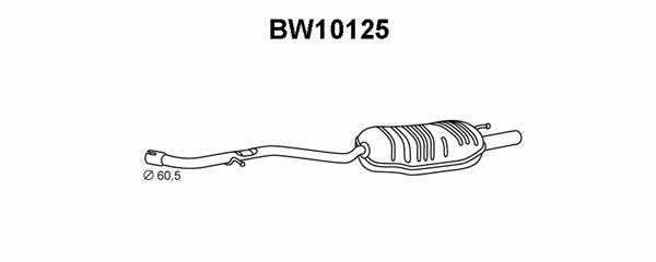 Veneporte BW10125 End Silencer BW10125
